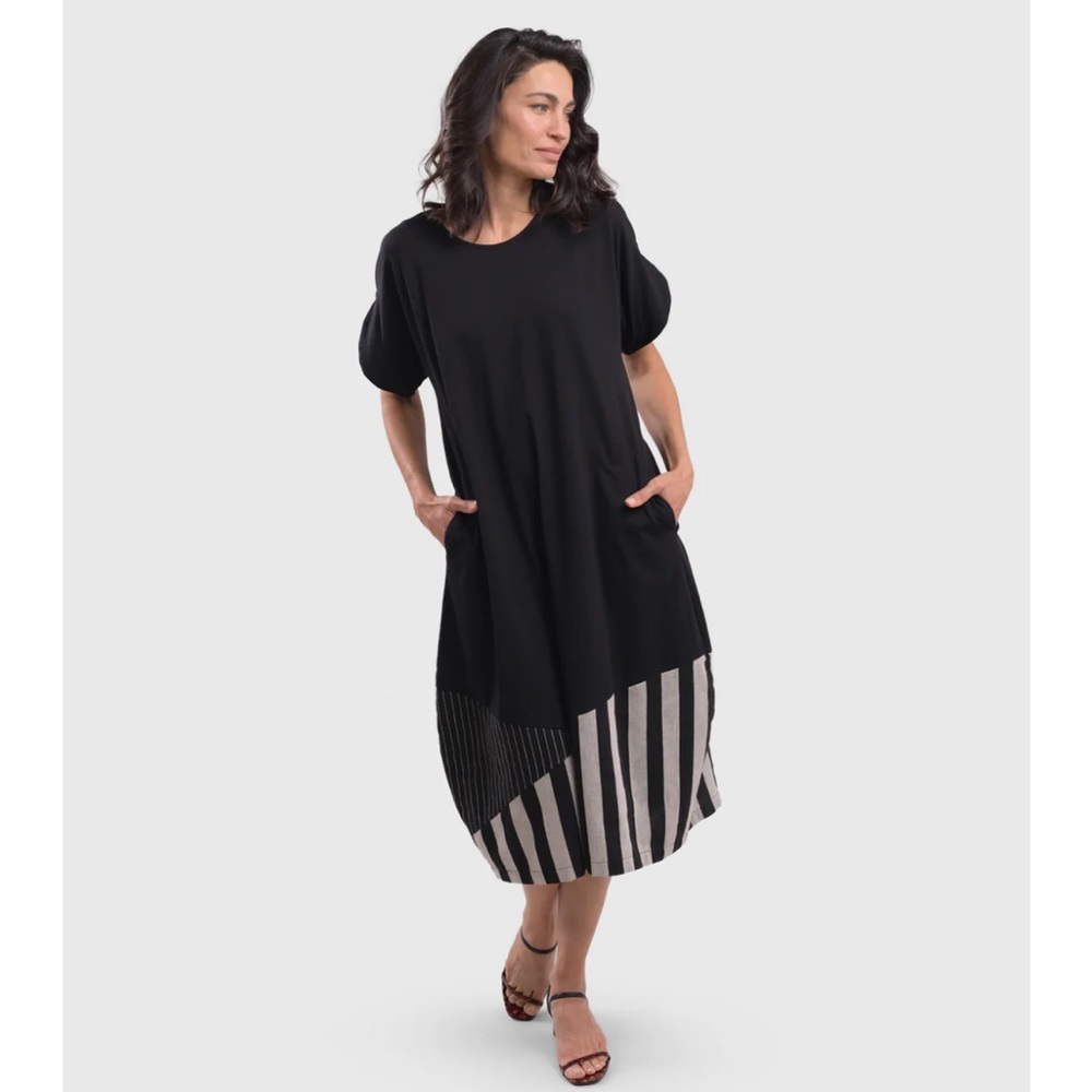 Alembika Tulip Cocoon Midi Dress